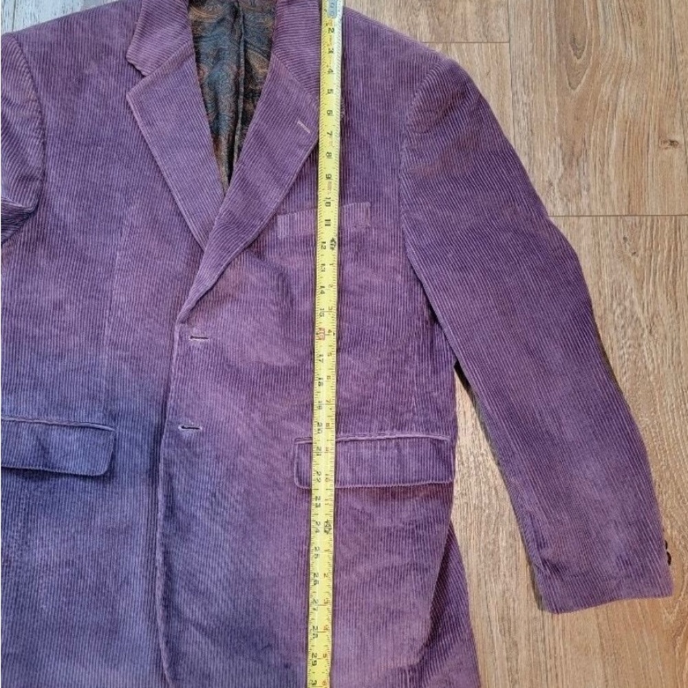 Ralph Lauren Purple Corduroy Blazer - Picture 9 of 12